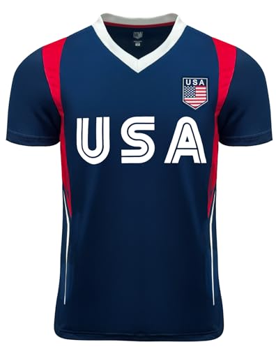 Boy's USA Short Sleeve Shirt, Youth Sizes U.S. Tee Shirt2