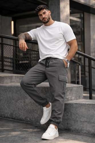 Image of ENDEAVOUR WEAR Men's Track Pants|Cargo Pants|Cargo Jogger Stretchable Sports Gym Running Pants |Casual Loungewear