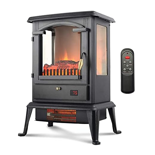 LifeSmart 3 Sided Flame View Infrared Stove Heater, PCHT1109US