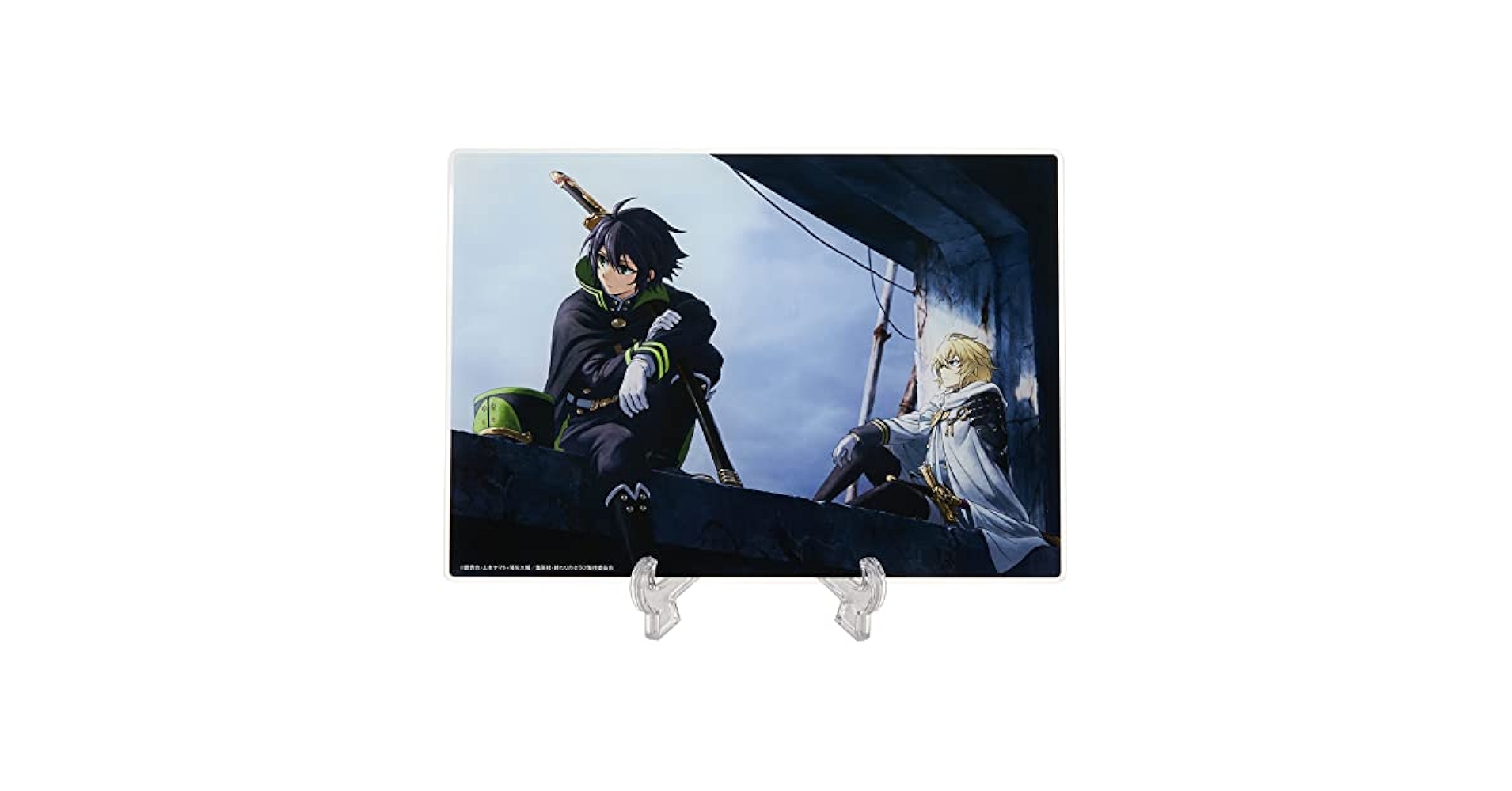 終わりのセラフ 10周年記念展 名場面アクリルスタンド 百夜ミカエラ 百夜優一郎 終わりのセラフ 百夜 ミカエラ アクリルスタンド生誕10周年記念
