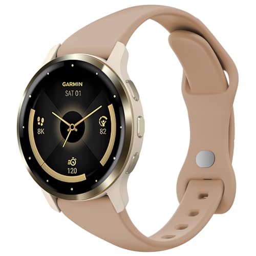 Laband 18mm XVRoh Garmin Venu 3S 41mm/Venu 2S/Vivoactive 4S/Vivomove 3S/Venu 4 41mm/Forerunner 255S/Forerunner 265SɑΉ \tg