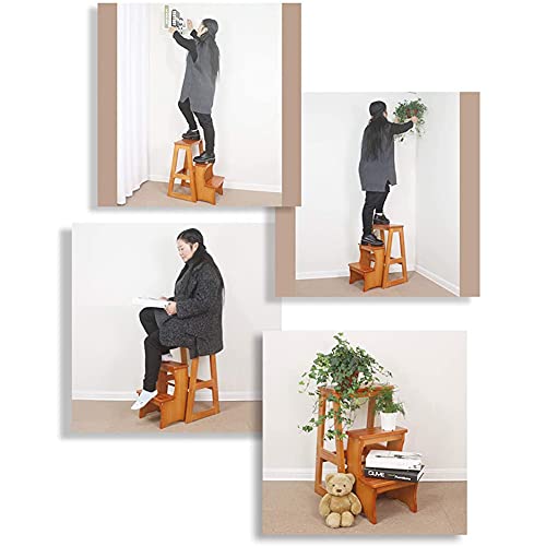 Taburete de madera negra para cocina y banco de zapatos interior 7