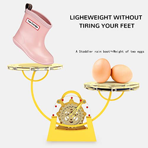 Toddler Kids Rain Boots for Boys Girls Easy-on Lightweight Waterproof Rainboots Baby3