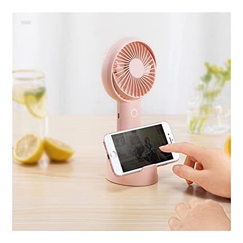 Fans Mini Handheld Fan Draagbare Oplaadbare Breeze Rustige Fan USB Ventilator met ventilatorstand voor thuisreis Outdoor… - Image 4