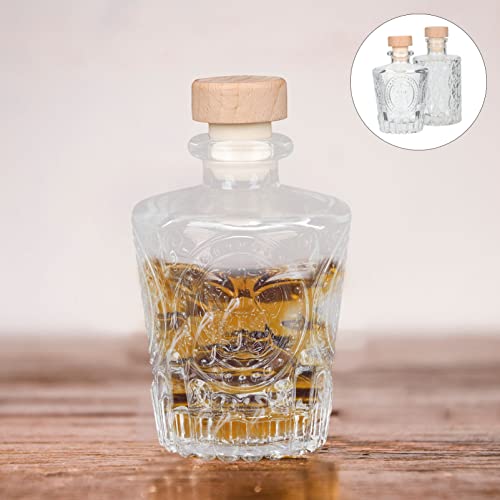 Botellas de vidrio para almacenamiento sellado ULTECHNOVO reutilizables de diseño clásico 4