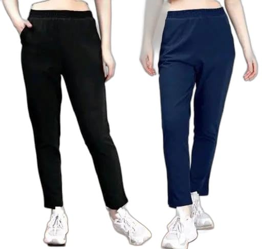 Sporty Look Women's Track Pants and Office-Ready Trouser Pants Combo-picture-35