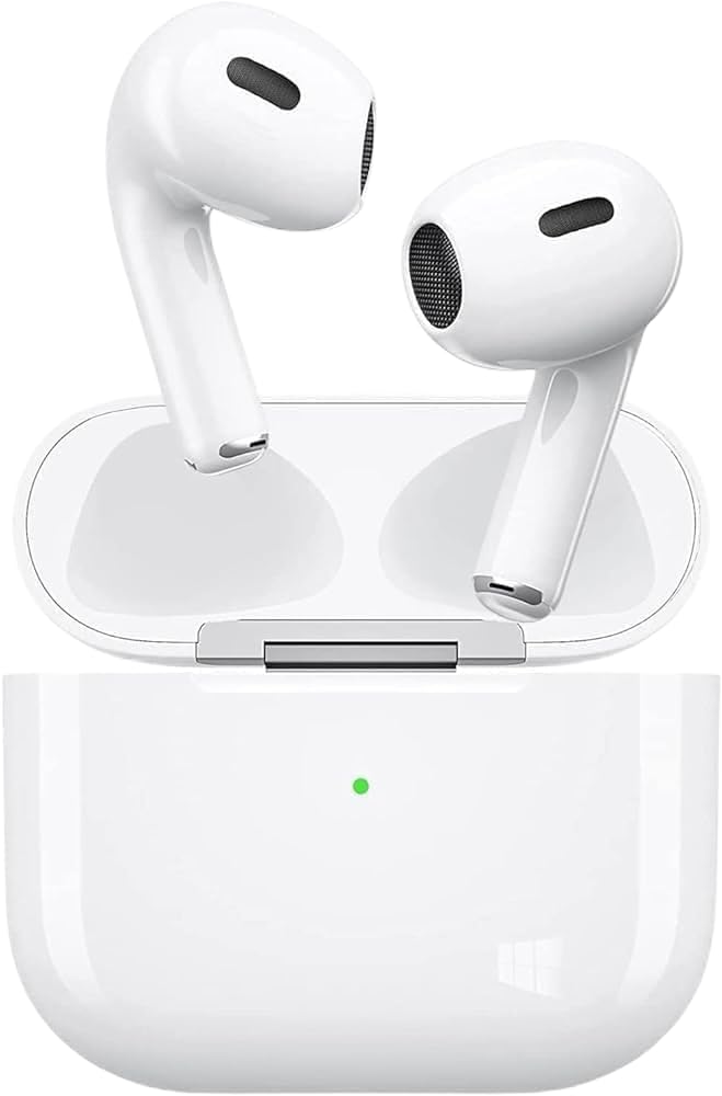 SH PROTECT TOUCH SH SH-PROTECT True Wireless Earbuds-3 Smart Sensor Wireless Charging, 2 Mics for AI Clear Calls, Bluetooth5.3 Headphones with Charging Case for Android/iPhone