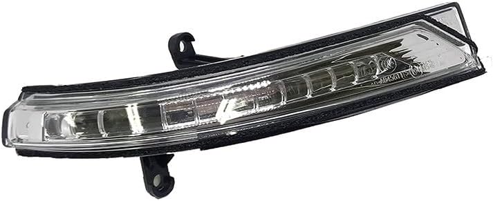 Side view of the LED turn signal lamp showing mounting tabs