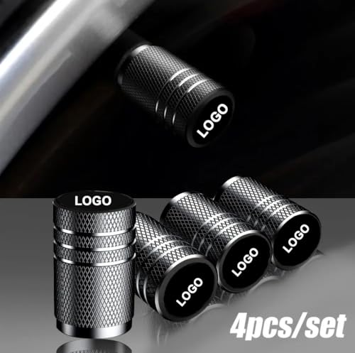 Image of Car Tyre Valve Caps - Luxurious Metal Car Accessories 2025 | Durable Valve Stem Air Covers with Logo | Stylish Car Wheel Cap Fit (SU ZU KI)