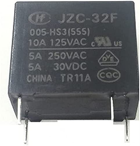 Relés de Potencia JZC-32F con alta capacidad de conmutación 5A 250VAC 4PIN 4