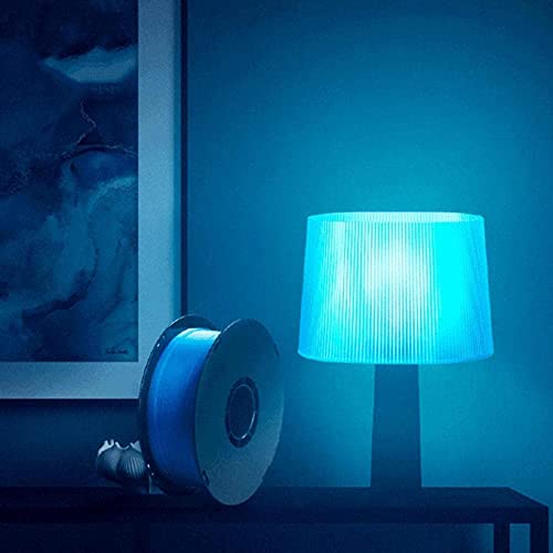 ZHANGWENENTE 3D Printing Filament,Printer Consumables Transparent ABS Filament 1.75mm, 3D Printer Filament, High Light Transmittance, 1kg (2.2lb) Spool Fit Most FDM Printer