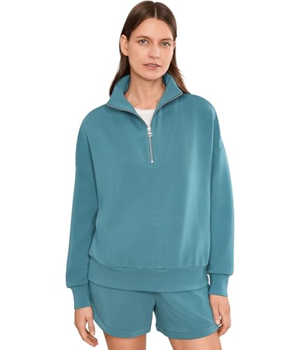 Image of Varley Women's Hawley Half Zip Sweater