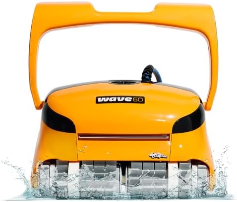 Dolphin Wave 60 Automatic Robotic Pool Vacuum Cleaner Includes Ca...