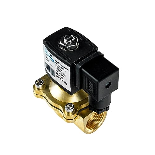Électrovanne en laiton 3/4 vanne solénoïde 230V AC NF 10 bars