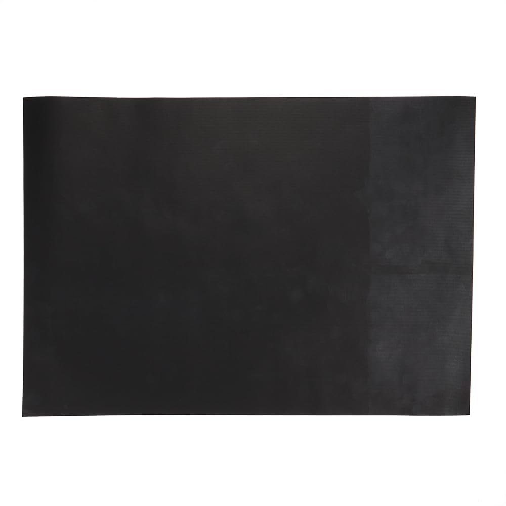 Non-Stick Silicone Oven Liner, Baking Mat, Grill Mat, Black by Home Basics