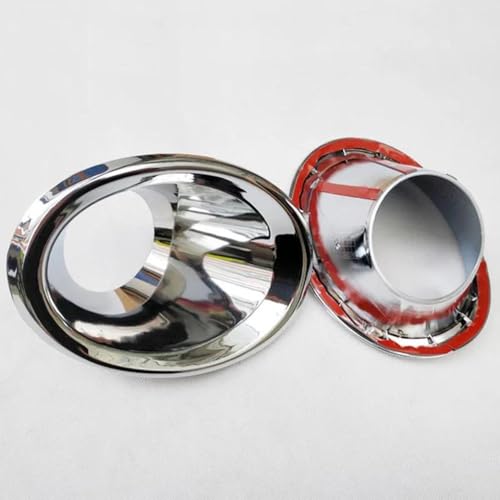 Embellecedor de faro antiniebla en ABS cromado premium para Nissan NV200 de 2010 a 2016 7