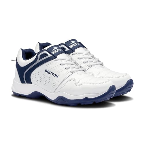 Image of BRUTON Men's Sports Running Shoes | Lightweight Lace-Up Walking Shoes | Cushioned EVA Sole Sneakers for Gym, Running, Jogging, Training