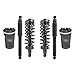 Elite Suspension 4-11180-15-514800-12-514800-HD Complete Strut Assembly with Air Suspension Air Spring and Gas Shock, Full 4 Wheel Kit