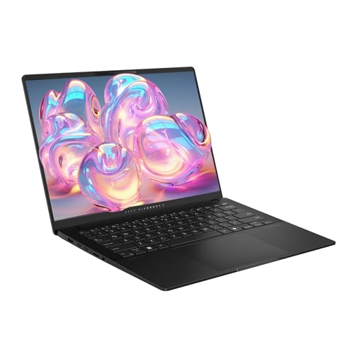 Image of ASUS Vivobook S14 Copilot+ Laptop, Intel Ultra 7-258V, 32 GB LPDDR5X RAM, 1 TB PCIe SSD, 14 inch WUXGA (1920x1200) OLED Display, Intel Arc Graphics, RGB Backlit Keyboard, W11 Pro, Black + Traix Mousepad