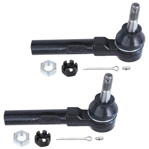 Image of Detroit Axle - 8pc End Kit for 2004-2012 Chevy Malibu 2005-2010 Pontiac G6 2007-2009 Saturn Aura 2 Front Lower Control Arms with Ball Joints 4 Front Rear Sway Bars 2 Outer Tie Rods Replacement
