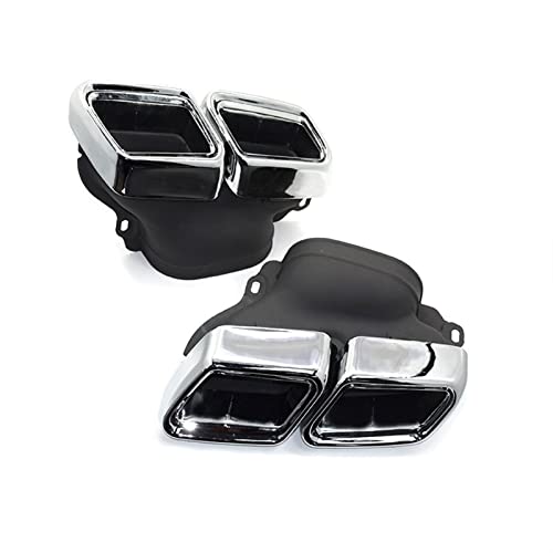 Silencieux échappement Mercedes W212 en acier 304 inoxydable haut de gamme argent