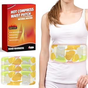 Parche de calor para espalda,Calor profundo Faja lumbar de calor para Casa y Viajes