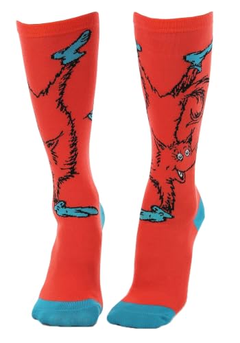 elope Fox in Socks Knee High Costume Socks Standard - Red, One Size