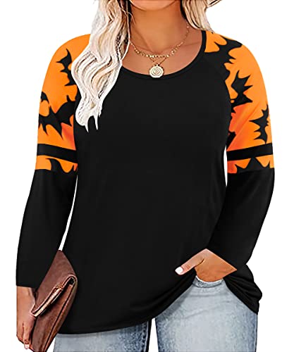 ナゴンスタンス curvy long-sleeves t-shirt 24SS TIYOMI Women Plus Size Tops Long Sleeve Shirt Round Neck Raglan