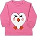 Shirtracer Baby Karneval und Fasching Kostüm - Pinguin Kostüm - 6/12 Monate - Pink - Baby Pinguin - BZ31 - Baby Pullover