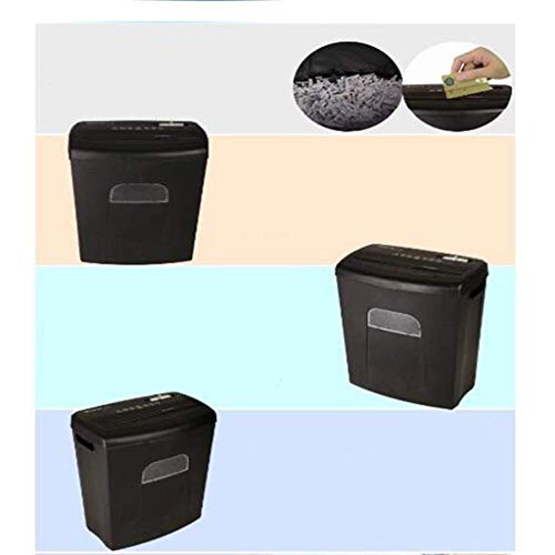 Mini papier shredder pour détruire 10 feuilles avec panier - 6