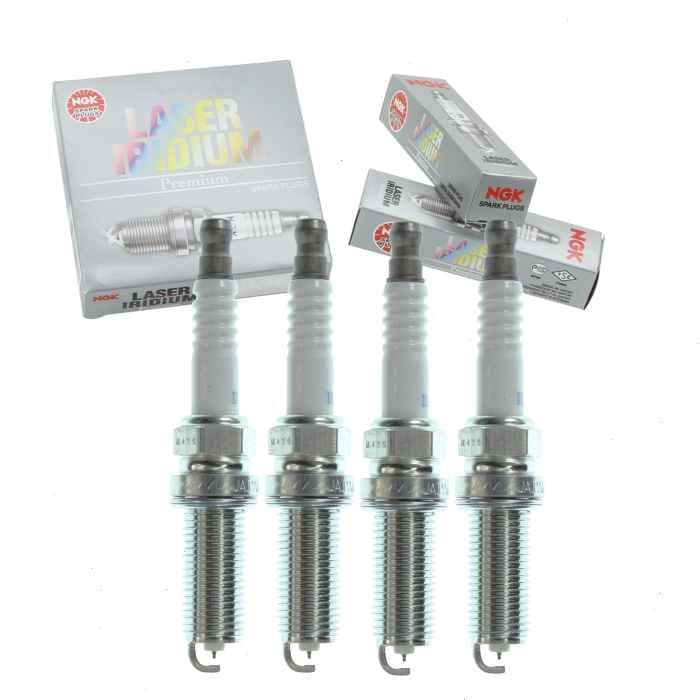 4 pc NGK Laser Iridium Spark Plugs compatible with Mazda CX-5 2.0L 2.5L L4 2013-2020