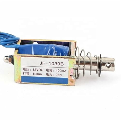 Électroaimant push pull 12V résout blocage serrure et automatisme mécanique - 3