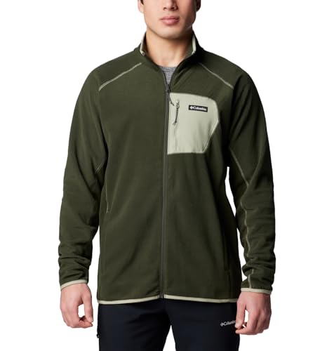 Amazon.com: Columbia Men's Outdoor Tracks Full Zip II, Greenscape