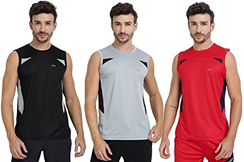 Image of FTX Men's Solid Regular Fit T-Shirt