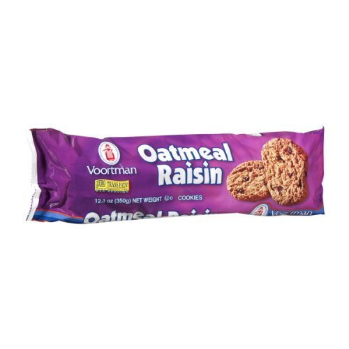Voortman Oatmeal Raisins Cookies (Pack of 3) Grocery