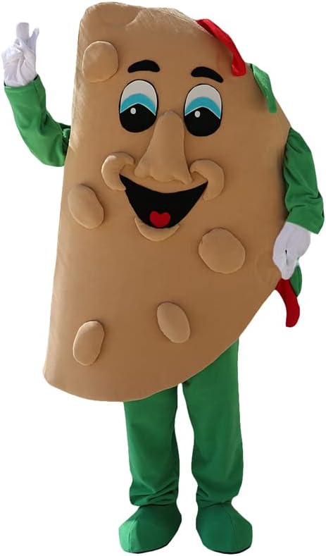 Taco Cartoon Adult Cosplay Mascot Costume