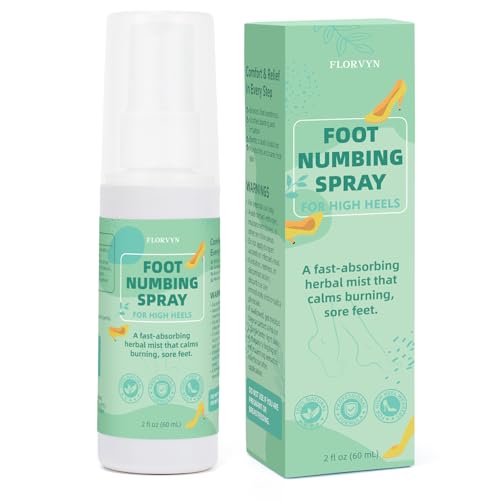 High Heel Foot Care Spray for Women, Foot Numbing Spray for High Heels, Helps Relieve Foot