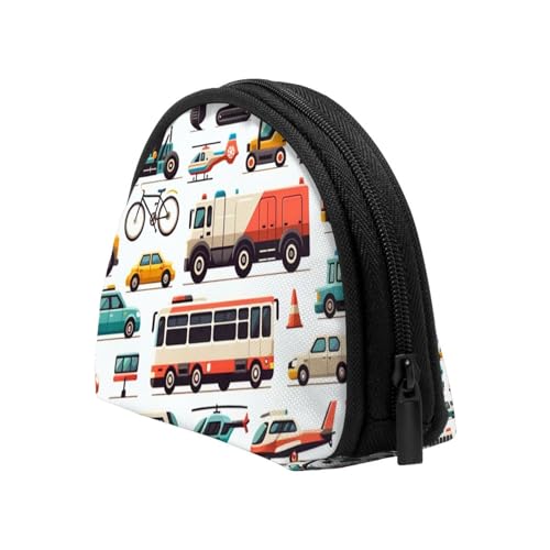 Portable Coin Purse Vehicles-Cars-Bikes-Emergency Mini Zippered Money Pouch Card Holder4