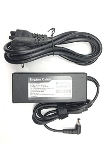 Connettore: 5,5 mm x 2,5 mm Adattatore Alimentatore di rete caricatore di ricarica compatibile per Fujitsu Amilo Xi 2428 Reg.No. P55IM0,
