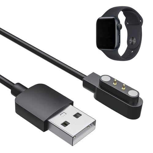 Caricabatterie Magnetico Smartwatch Universale - Cavo USB A 2 Pin Con Spaziatura 4mm - Foto 8