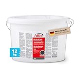 Alfa 1K Flachdach-Abdichtung 12 kg Anthrazit flexibel für Flachdach, Garagendach und weitere Dächer