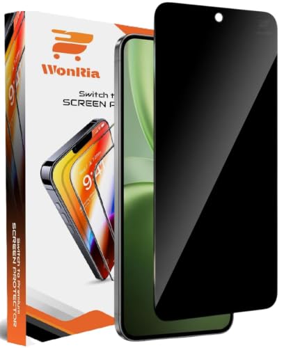 Image of WonRia Pack 1 - Privacy Tempered Glass For OnePlus 13s 5G Screen Guard Protector | Anti-Spy | Case Friendly - Installation Kit