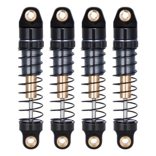 Amortisseurs Axial Scx30 1/30 en alu noir pour réussir vos parcours de franchissement