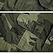 Men's Camo Shirts Jacket Fashion Plus Size Lightweight up Laple Long Sleeves Blouse Tops Cargo Coat Outwear Army Green 3X-Large