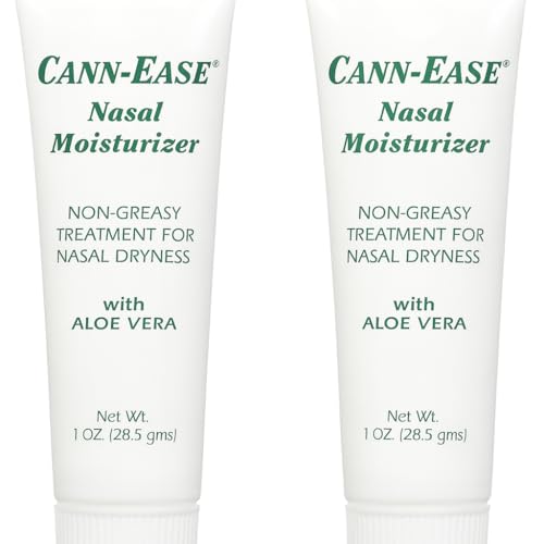 Image of Main Clinic Supply Cann-Ease Nasal Moisturizer Gel | for Dry Nostrils, CPAP & Oxygen Comfort Support, Aloe Vera & Hydration Care | Pack of 2