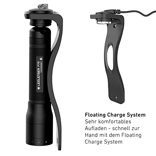 Ledlenser P7R LED Taschenlampe, fokussierbar, wiederaufladbar, mit Akku, 1000 Lumen, 210 Meter Leuchtweite, 40 Stunden Leuchtdauer - Image 4