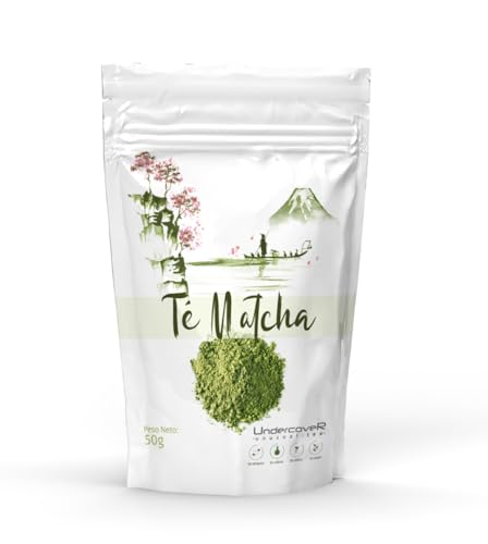 Té Matcha Origen 100% Japón, provincia Kagoshima - Te Matcha Grado Premuim - Te Matcha en Polvo (50 gramos, Té Matcha Original)