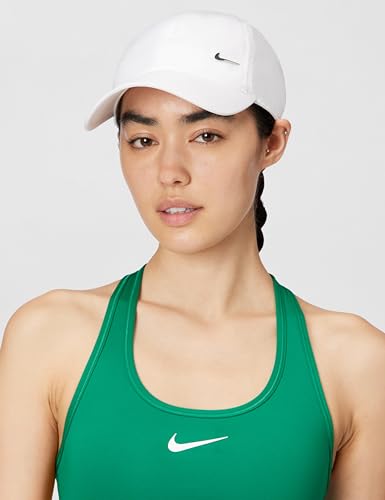 Image of Nike Unisex Adult Dri-FIT Club Unstructured Metal Swoosh Cap Hat | Mens and Womens
