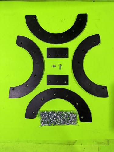 Lawnmowerpartsworld 302565MA 327072MA Snow Thrower Paddle & Hardware, Compatible with Craftsman Murray 57121MA 1687312SM, for Craftsman Machines 20