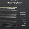 Keychron K4 96% Layout QMK Wireless and Wired Options Mechanical Keyboard Super Banana Switch, RGB Backlight with Shine-Through Double-Shot PBT Keycaps for Mac Windows - Version 3